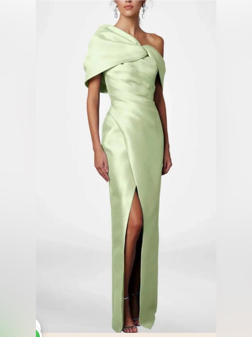Cocomelody Sage Green Sheath Column Half Sleeves Floor Length
Mother Dresses NWT